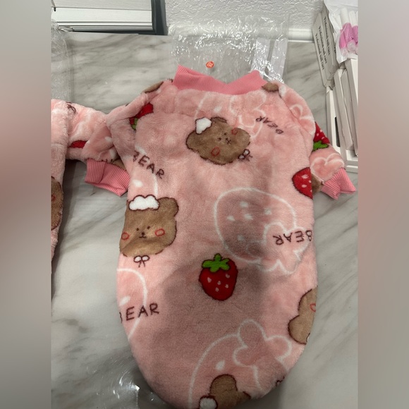 Pretty in Pink Small Pet Sweater Dog/Cat - Picture 5 of 5